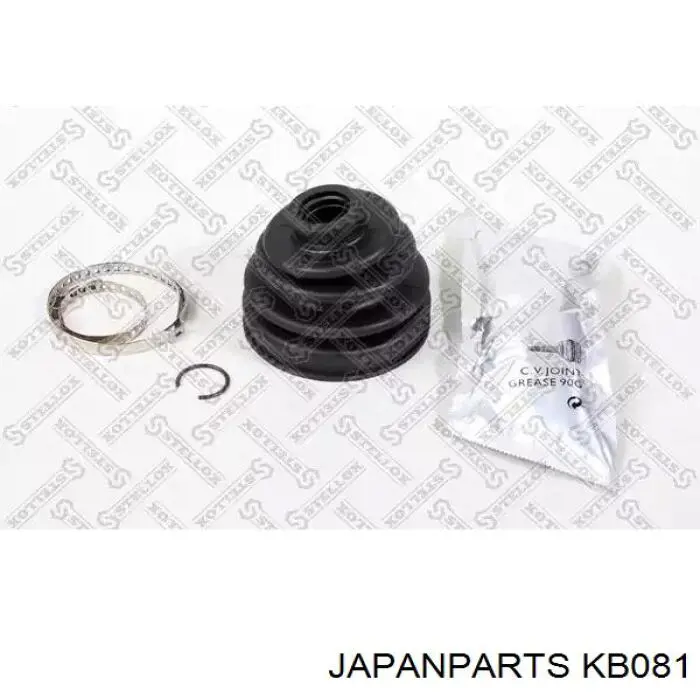 Купити KB081 Japan Parts Пильник шарніра кутових швидкостей внутрішній передній