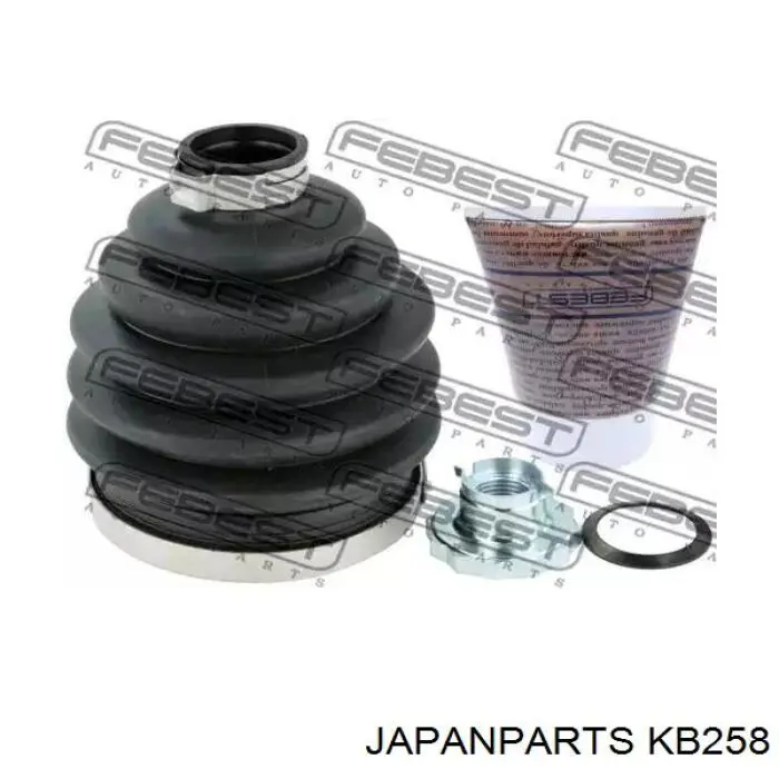 Пильник ШРУСа зовнішній KB258 Japan Parts