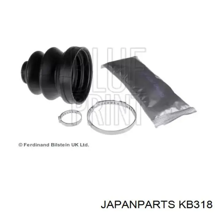 KB318 Japan Parts Пильник ШРУСа зовнішній, правий