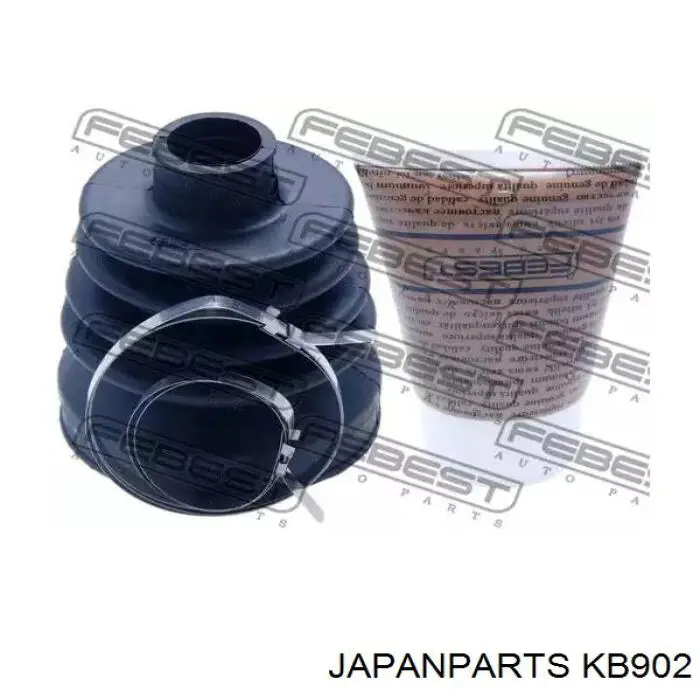 Пильник шарніра кутових швидкостей зовнішній передній Japan Parts KB902 ціна, від 13.95 USD