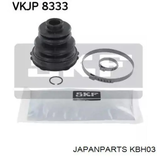 KBH03 Japan Parts Пильник ШРКШ внутрішній, передній півосі