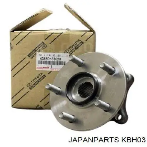 Пильник ШРУСа внутрішній KBH03 Japan Parts