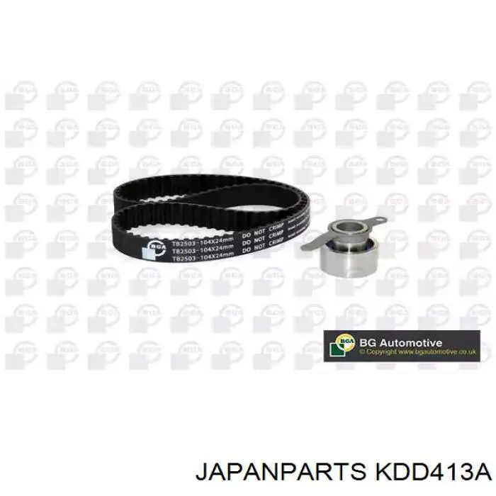 KDD413A Japan Parts Ремінь ГРМ, комплект