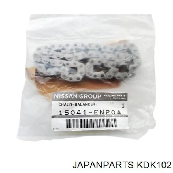 Ланцюг ГРМ, комплект Japan Parts KDK102 ціна, від 184.45 USD