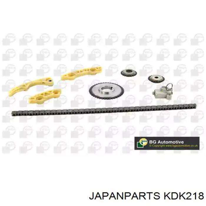 Ланцюг ГРМ, комплект Japan Parts KDK218 ціна, від 154.78 USD