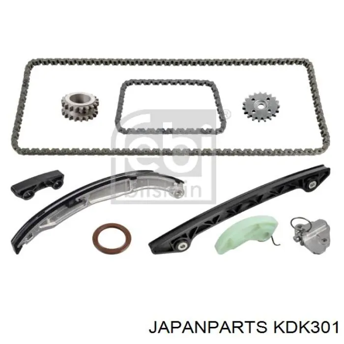 Ланцюг ГРМ, комплект Japan Parts KDK301