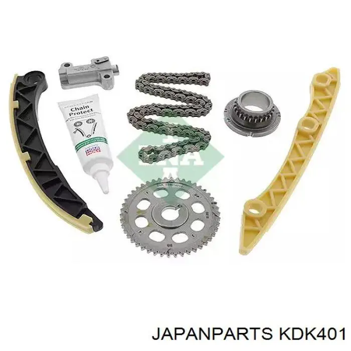 Ланцюг ГРМ, комплект Japan Parts KDK401 ціна, від 160.21 USD