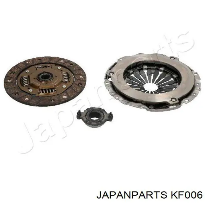 Комплект зчеплення (3 частини) Japan Parts KF006 ціна, від 89.04 USD