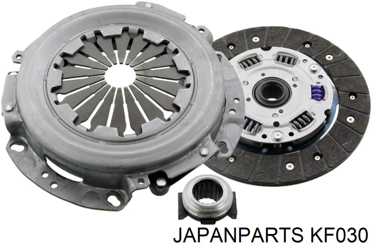 Комплект зчеплення (3 частини) Japan Parts KF030 ціна, від 91.21 USD