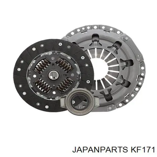 Купити KF171 Japan Parts Комплект зчеплення (диск, корзина, підшипник)