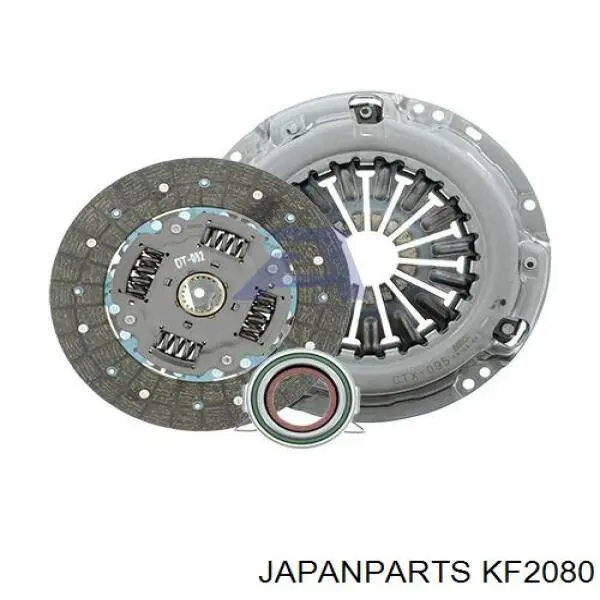 Комплект зчеплення (3 частини) KF2080 Japan Parts