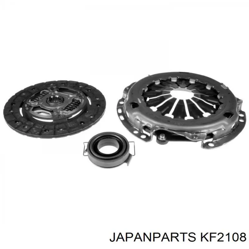 Комплект зчеплення (3 частини) KF2108 Japan Parts