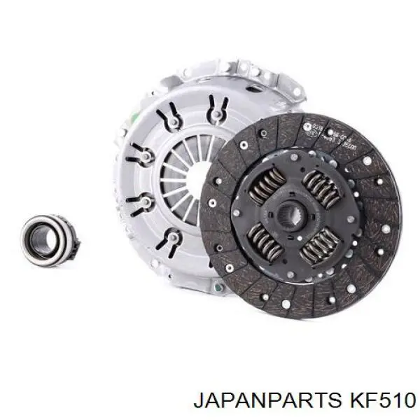 Комплект зчеплення (3 частини) Japan Parts KF510 ціна, від 140.04 USD