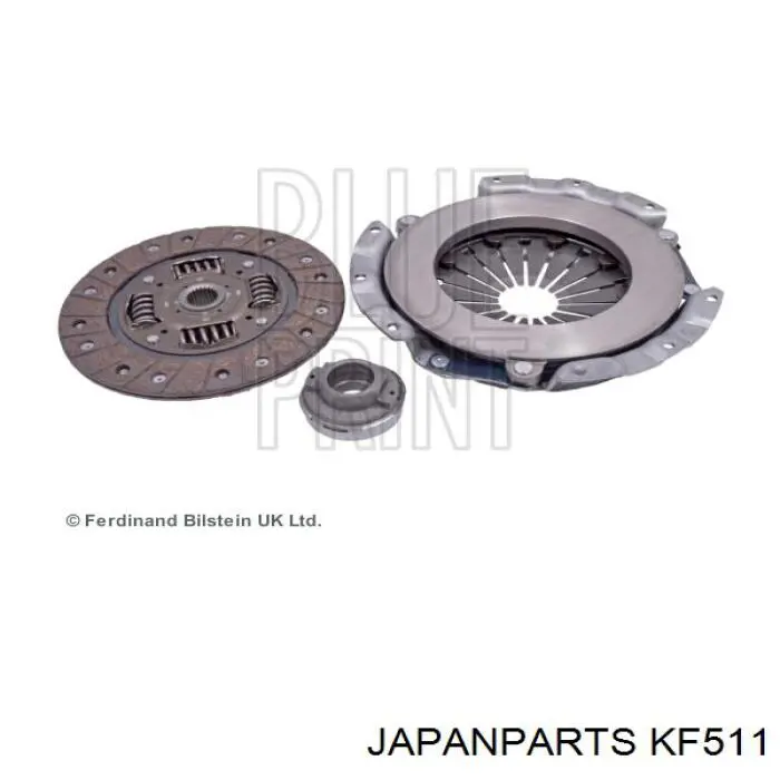 Купити KF511 Japan Parts Комплект зчеплення (диск, корзина, підшипник)