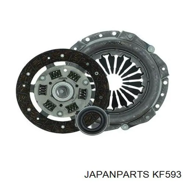 KF593 Japan Parts комплект зчеплення (3 частини)
