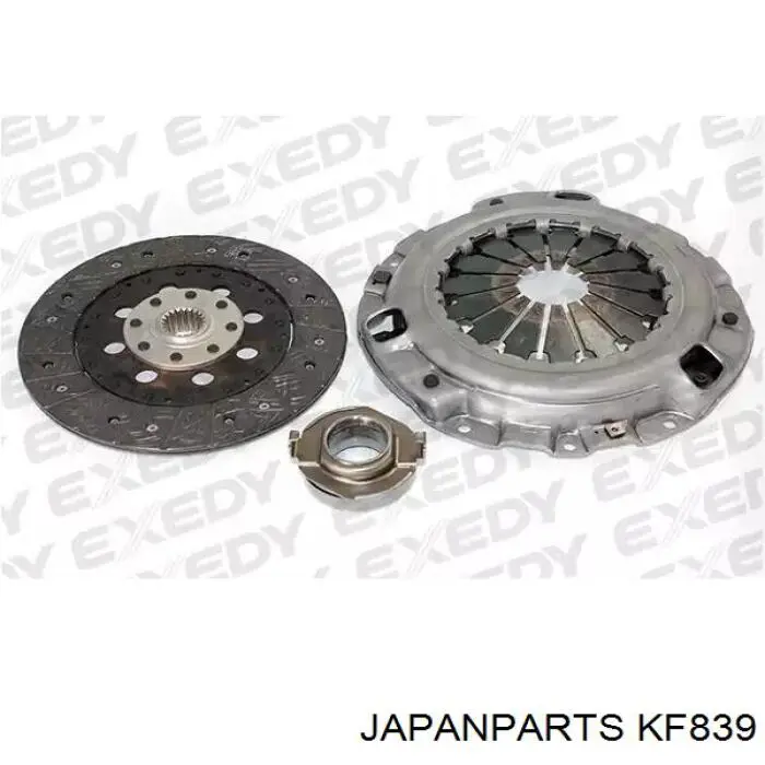 Комплект зчеплення (3 частини) Japan Parts KF839 ціна, від 100.19 USD
