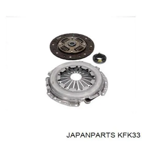 KFK33 Japan Parts комплект зчеплення (3 частини)