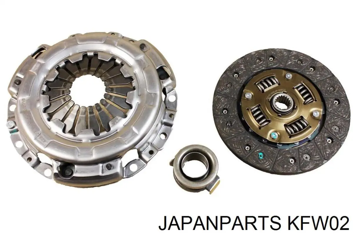 KFW02 Japan Parts комплект зчеплення (3 частини)