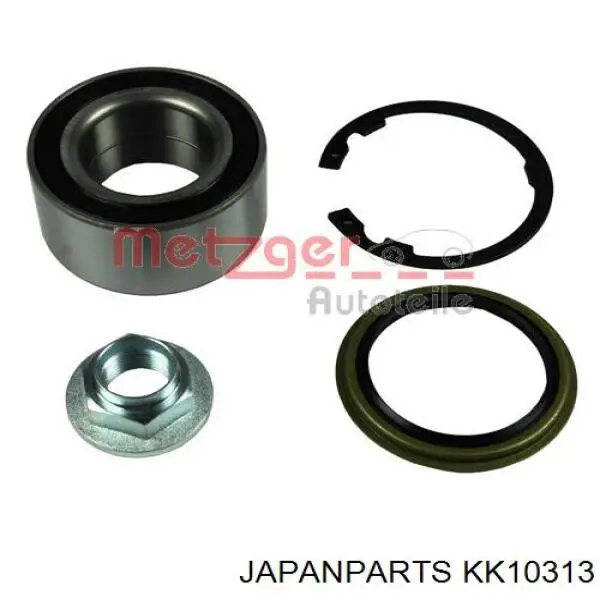 Комплект підшипник маточини передньої Japan Parts KK10313 ціна, від 17.69 USD