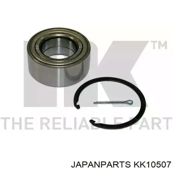 Комплект підшипник маточини передньої Japan Parts KK10507 ціна, від 19.74 USD
