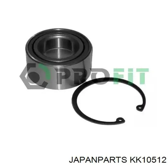 Комплект підшипник маточини передньої Japan Parts KK10512 ціна, від 17.60 USD