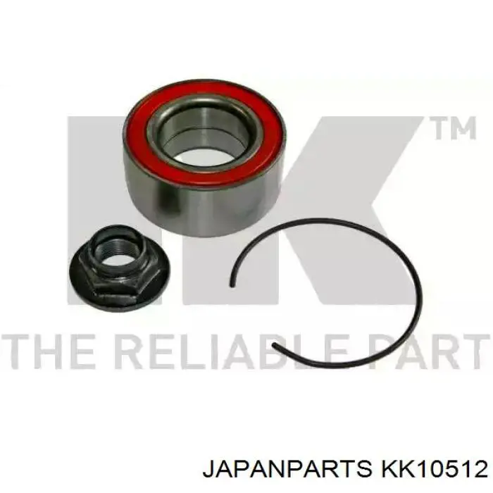 Купити KK10512 Japan Parts Підшипник ступиці передньої