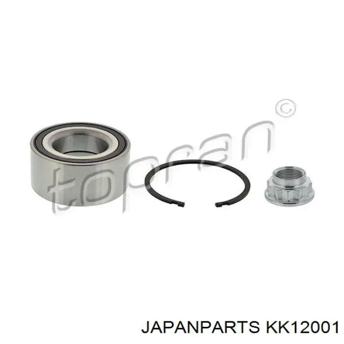 KK12001 Japan Parts Підшипник маточини передньої