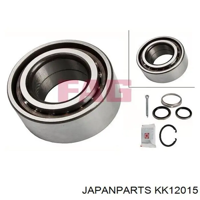 Купити KK12015 Japan Parts Підшипник ступиці передньої