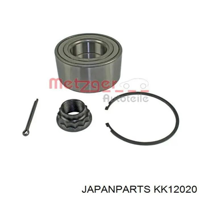 KK12020 Japan Parts підшипник маточини передньої