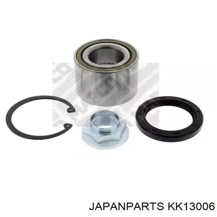 Комплект підшипник маточини передньої Japan Parts KK13006 ціна, від 16.84 USD