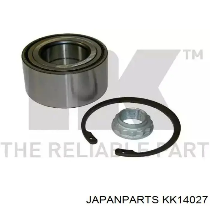 KK14027 Japan Parts Підшипник маточини передньої