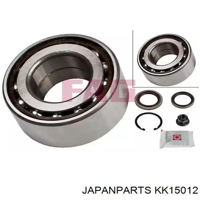KK15012 Japan Parts Підшипник маточини передньої