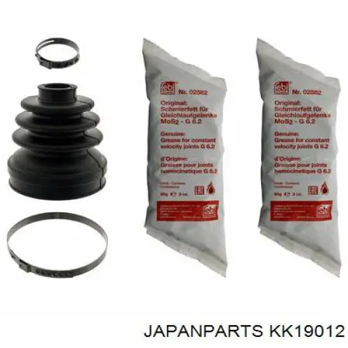 Комплект підшипник маточини передньої Japan Parts KK19012 ціна, від 17.73 USD