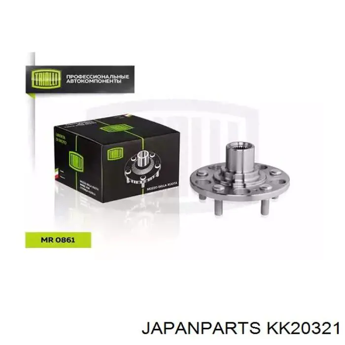 Задня маточина KK20321 Japan Parts