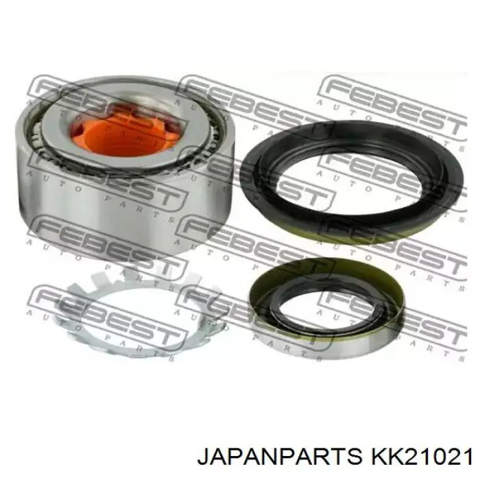 Підшипник маточини задньої Japan Parts KK21021 ціна, від 24.46 USD