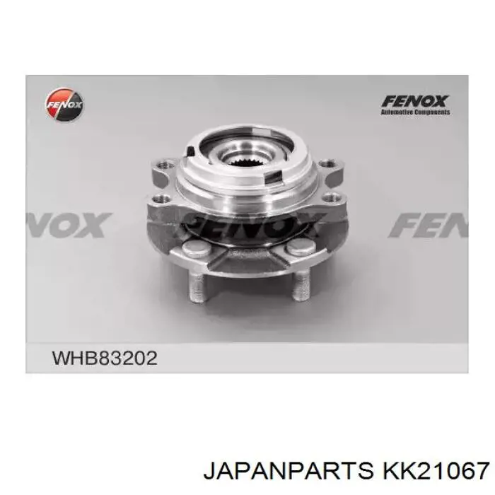 KK21067 Japan Parts Маточина задня