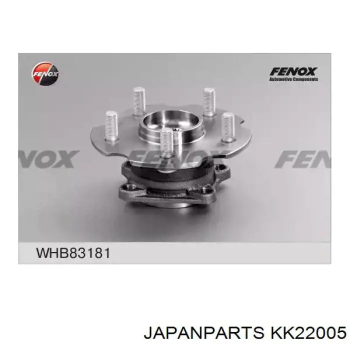 Купити KK22005 Japan Parts Підшипник ступиці колеса