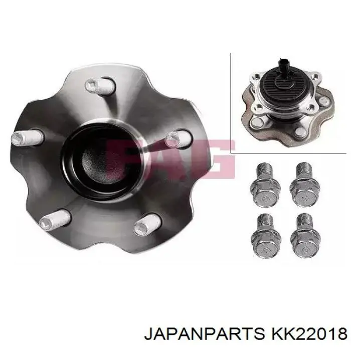 Маточина задня KK22018 Japan Parts