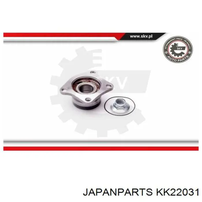 Купити KK22031 Japan Parts Підшипник задньої ступиці