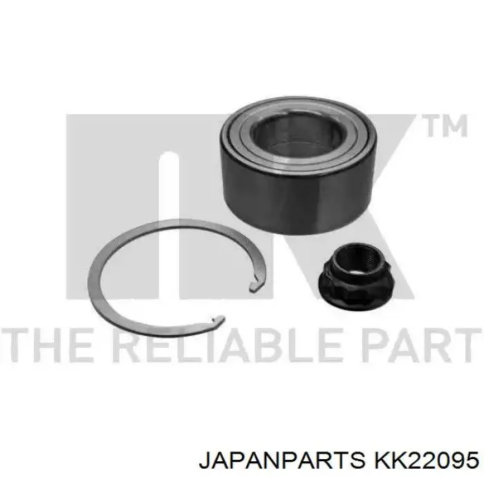 Маточина заднього колеса Japan Parts KK22095
