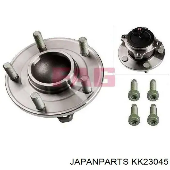 Маточина заднього колеса Japan Parts KK23045