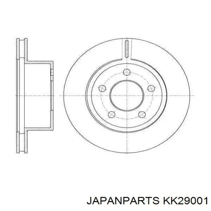 Підшипник піввісі заднього моста, зовнішній Japan Parts KK29001 ціна, від 22.91 USD