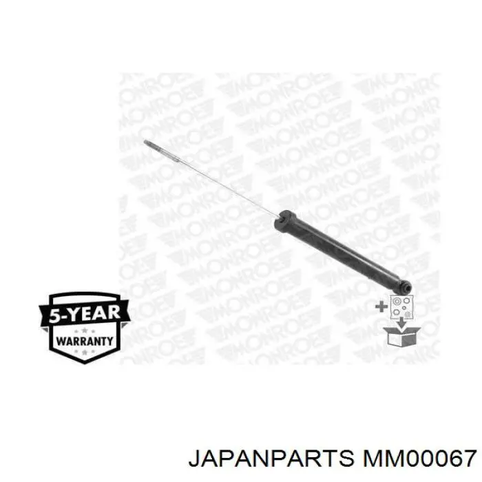 Задній амортизатор Japan Parts MM00067