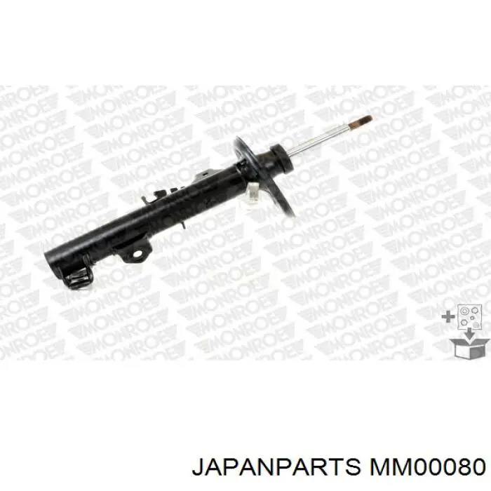 MM00080 Japan Parts амортизатор передній, правий