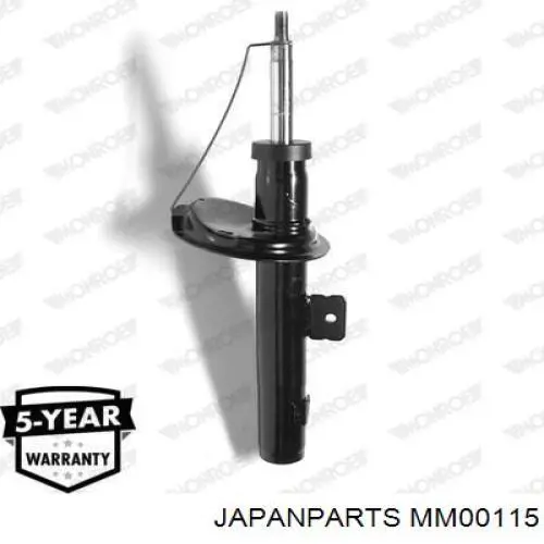 Амортизатор передній, правий Japan Parts MM00115 ціна, від 36.08 USD