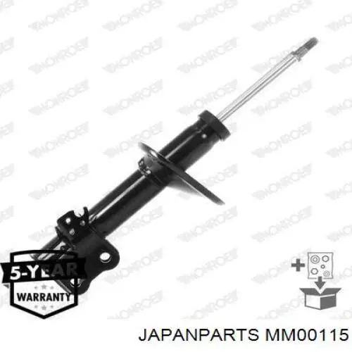 Амортизатор передній, правий MM00115 Japan Parts