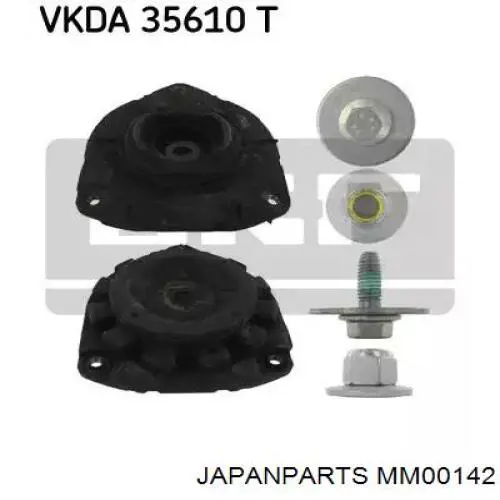 Амортизатора передній лівий MM00142 Japan Parts