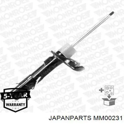 MM00231 Japan Parts амортизатор передній, правий