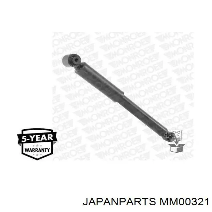 Задній амортизатор Japan Parts MM00321