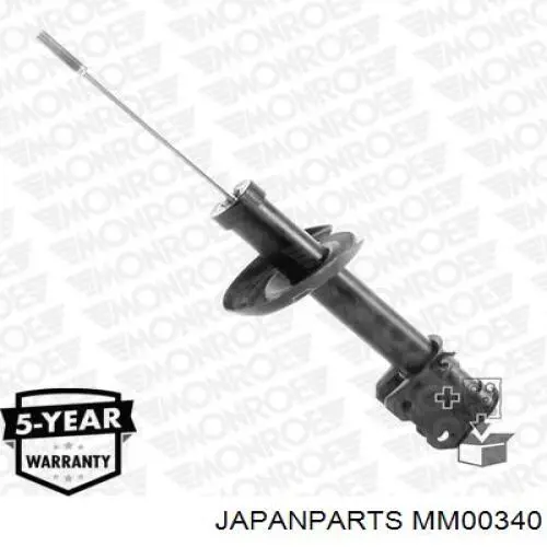 Амортизатор передній, правий MM00340 Japan Parts